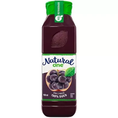 [APP/Vip]Suco Misto de Uva e Maçã Natural One 900ml