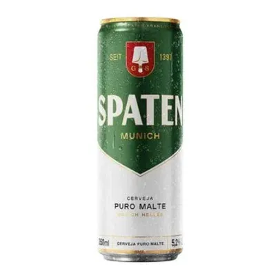 [ leve 5 pague 4 ] Cerveja Spaten Lata Sleek 350 ml