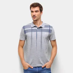 Camisa Polo Ultimato Estampada Manga Curta Masculina