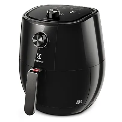 Fritadeira Elétrica sem oleo Electrolux Airfryer 3,2L  1400W EAF10 preta 127v 