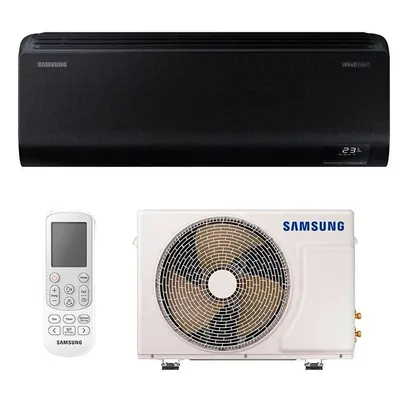 Foto do produto Ar Condicionado Split Samsung WindFree Black Edition 12000 Btus Inverter Quente-Frio 220V AR12CSECABTNAZ