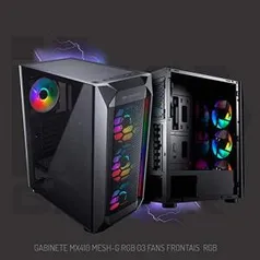 PC ITX Gamer Headshot Rush, Core I5 9400F, GTX 1650 Super 4GB, 8GB RAM, SSD 240GB, | R$ 4635