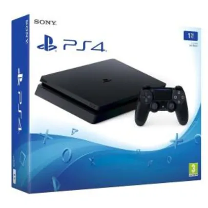 Playstation 4 Slim - 1 Terabyte R$1759