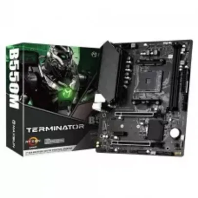 Placa Mãe B550M MAXSUN MS-Terminator, Chipset B550, AMD AM4, mATX, DDR4 - 1 ano de Garantia