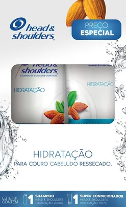 Shampoo Cuidados Com A Raiz Head &amp; Shoulders Hidratação 200ml + Super Condicionador 170ml