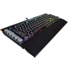 Teclado Mecânico Gamer Corsair K95, RGB, Switch Cherry MX Speed, ABNT2 - CH-9127014-BR R$644