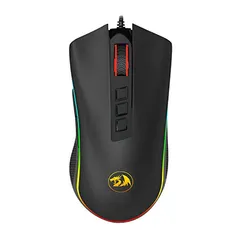 Mouse Gamer Redragon Cobra, Chroma RGB, 10000DPI, 7 Botões, Preto