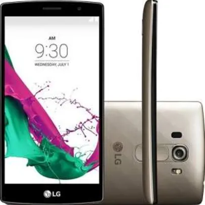 [Americanas] Smartphone LG G4 Beat Dual Chip Desbloqueado Android 5.0 Tela 5.2" Memória Interna 8GB + Cartão Micro 8GB 4G Câmera 13MP Octa Core 1.5 Ghz - Dourado por R$ 768