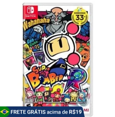 Super Bomberman R Nintendo Switch Mídia Fisica