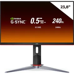 Monitor Gamer AOC Hero Z 23,8" 240Hz 0.5ms IPS G-SYNC 2x HDMI 2.0 24G2Z