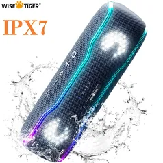 Caixa de Som Wisetiger BT5 25W IPX7 Bluetooth