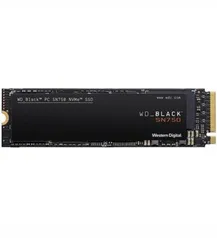 SSD WD Black SN750, 500GB, M.2, NVMe | R$686