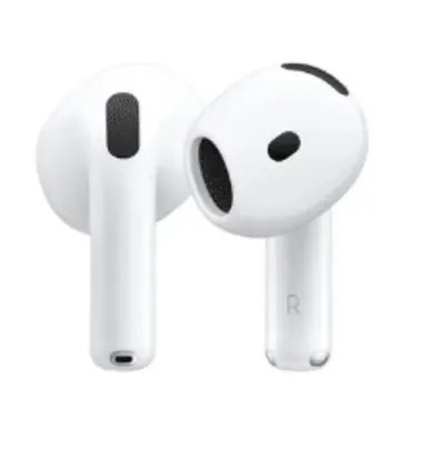 AirPods 4 Apple com Estojo de Recarga USB-C, Branco - MXP63BZ/A