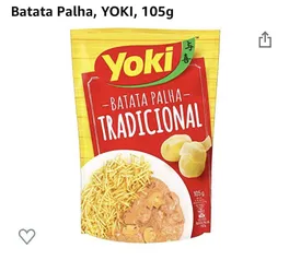 (PRIME) 10unid. Batata Palha Yoki Tradicional | R$3,29