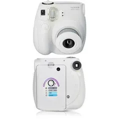 Câmera Instantânea Fuji Instax Mini 7S com Lentes Fujinon Tamanho das Imagens 6x9 cm Branca - R$ 224,99