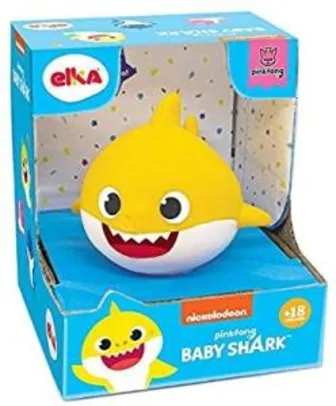 [Prime] Boneco Baby Shark, Elka, Amarelo | R$29