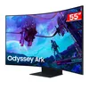 Imagem do produto Monitor Gamer Samsung Odyssey Ark 55" 2nd Gen 4K, Tela Curva, 165Hz, 1ms, Freesync Premium Pro