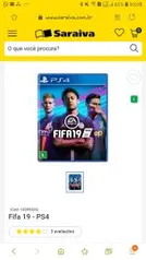 Fifa 19 - PS4 R$ 29