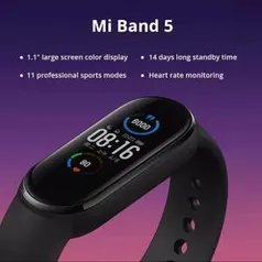 [11/11] MI BAND 5 GLOBAL | R$ 149