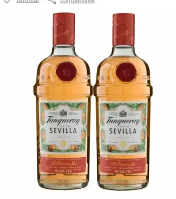 Kit 02 Gin Tanqueray Flor De Sevilla 700Ml - PIX