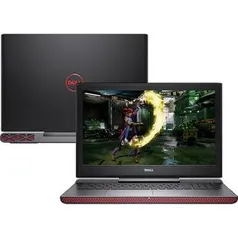 Notebook Dell Inspiron 15 Gaming i15-7567-A10P Intel Core i5 8GB (GeForce GTX 1050 com 4GB) 1TB Tela 15,6" Full HD - R$ 3.603,42