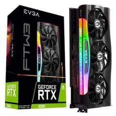 Placa de Vídeo EVGA NVIDIA GeForce RTX 3080, 10GB, GDDR6X - 10G-P5-3897-KR