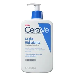 [App/AME R$ 41] CeraVe Rosto & Corpo - Loção Hidratante 473ml