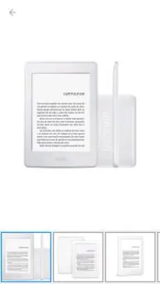 Kindle 10a Geração Amazon, Branco, 4GB,Wi-Fi, Tela de 6", B07FPX7SQZ