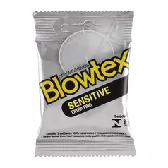 Preservativo Blowtex Sensitive Super Aloe Vera - PanVel Farmácias