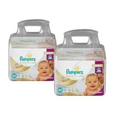 Pampers Premium care M 188 unidades  20% de volta com Ame