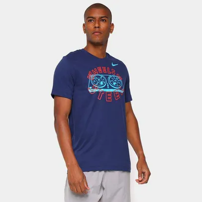 Camiseta Nike Dfc Tee Story Masculina - Marinho | R$45