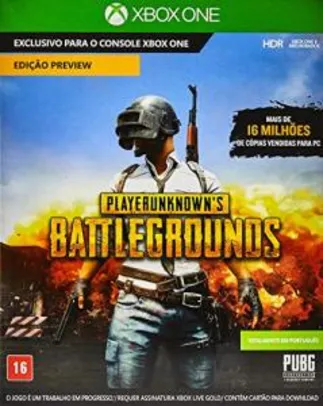 Playerunknown's Battlegrounds - Xbox One | R$50