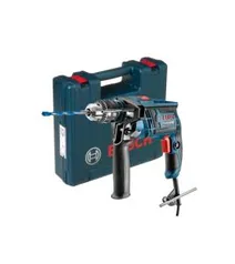 Furadeira de Impacto Bosch 650W Velocidade - Variável Mandril 1/2” GSB 13 RE Professional por R$ 216