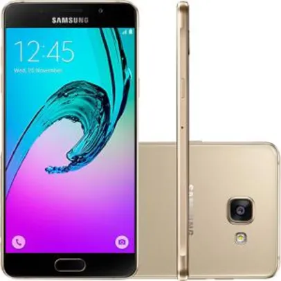 Smartphone Samsung Galaxy A5 2016 Dual Chip Android 5.1 Tela 5.2" 16GB 4G Câmera 13MP - Dourado por R$ 712