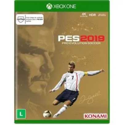 Game Pro Evolution Soccer 2019 David Beckham Edition - XBOX ONE - R$30