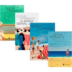 Kit 4 Livros Elena Ferrante - R$110