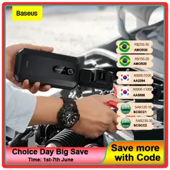 Baseus Jump Starter ("chupeta" para carros) - 10.000 mAh