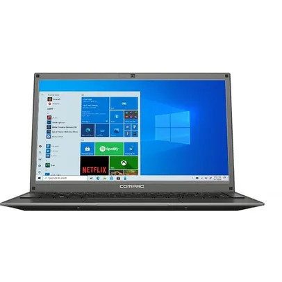 [APP] Notebook Compaq Presario 420 Intel Pentium-N3700 4GB 120GB W10 14,1'' Cinza