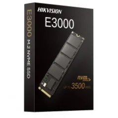 SSD Hikvision E3000, 256GB, M.2 2280, NVMe, Leitura 3230MB/s e Gravação 1240MB/s, HS-SSD-E3000/256G