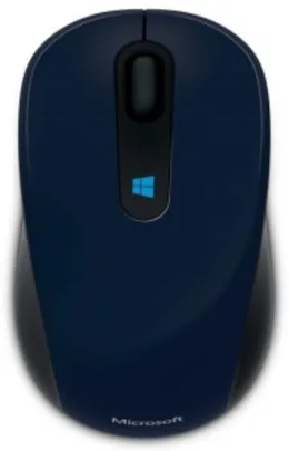 Mouse Sem Fio Microsoft Sculpt Mobile 43U-00029 I Azul, Botão Windows, Rolagem Em 4 Direções por R$ 94