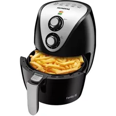 Fritadeira sem Óleo Air Fryer Mondial AF-30 Family IV 3,5L com Timer Preta