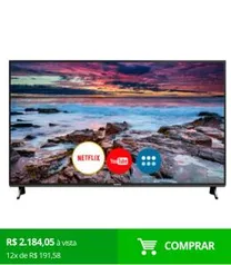 Smart Tv Led 4K Panasonic 55", Wi-fi, USB, HDMI - TC55FX600B