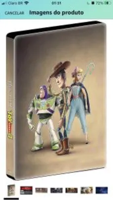 [PRIME] Toy Story 4 - Duplo Steelbook [Blu-Ray] R$42
