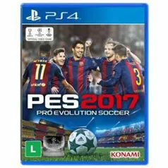 Jogo Pro Evolution Soccer 2017 (PES 2017) Para Playstation 4 (PS4) - Konami - 29,90