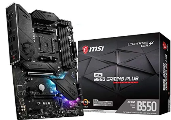 Placa mãe MSI MPG AMD B550 Gaming Plus | R$ 1069