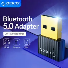 [NOVOS USUÁRIOS] Adaptador Bluetooth 5.0 Orico | R$7