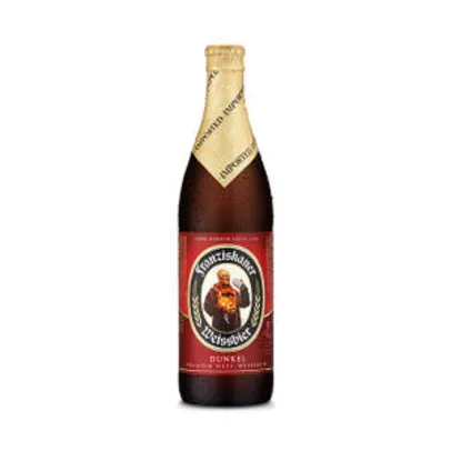 Cerveja Franziskaner Hefe Weissbier Dunkel 500ml | R$10