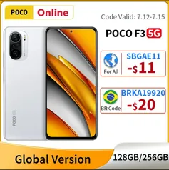 POCO F3 5G 6GB RAM 128 ROM SNAPDRAGON 870 | R$1682