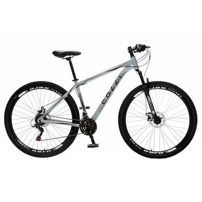 Bicicleta Aro 29 Colli Bike Atalanta 21 Marchas, Câmbios Shimano e Quadro de Alumínio - Cinza Nivus