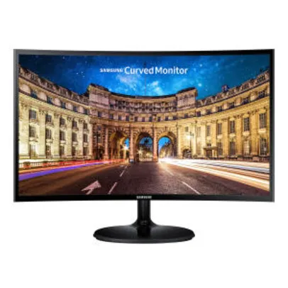 Monitor Samsung 24" LED Curvo Full HD Ultra Widescreen LC24F390 | R$665